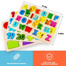 Voamuw gift-ready puzzle set for ages 3 to 5 supports early education without screens.