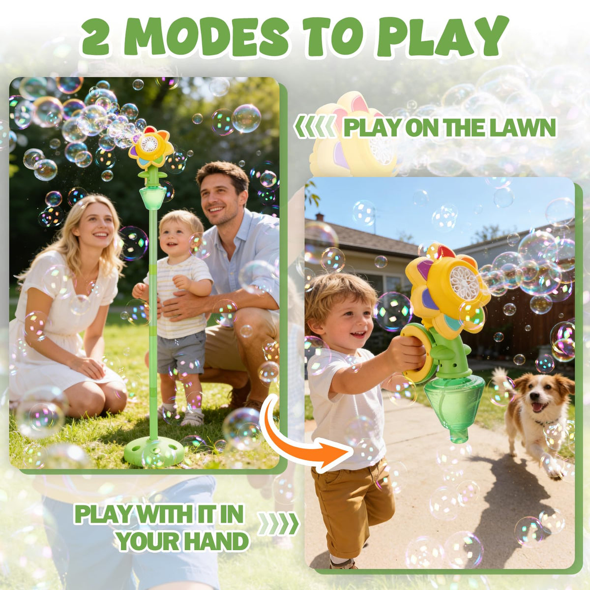 Vodolo stable base supports water or sand filling and lawn anchoring.