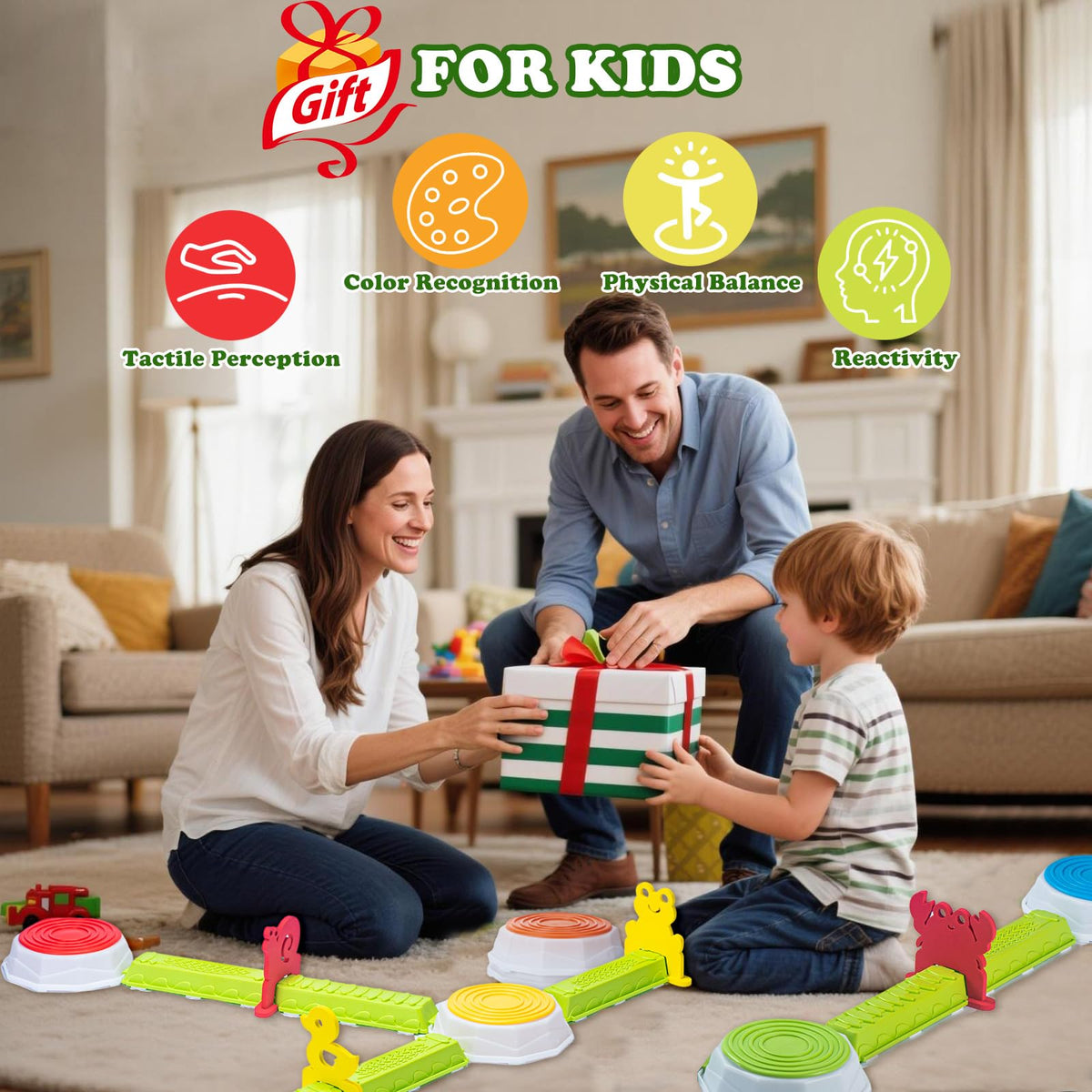 VROGTIK spinner and activity cards encourage creative, turn-based play