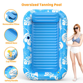 Voice-tank heavy-duty UV-resistant PVC for durable outdoor use.
