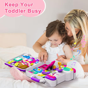 VOILBTOY Busy Board makes a thoughtful gift for 1-3 year olds.