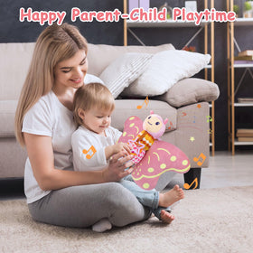 VOILBTOY butterfly detachable strap makes it easy to carry on the go.
