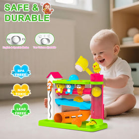 VOILBTOY toy in music mode lights up and plays tunes for fun.
