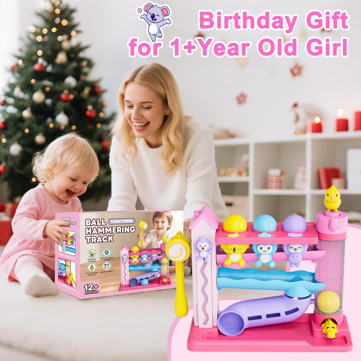 VOILBTOY safe-abs-plastic – durable, non-toxic materials meet safety standards for toddlers.