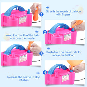 Voircoloria balloon clips securely attach balloons for a neat arch