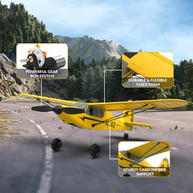 VolantexRC 3CH servos enabling advanced maneuvers and precise control.