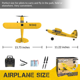 VolantexRC Flight in light wind illustrating stability and gentle handling.