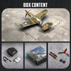 VolantexRC P40 ideal for outdoor adventures and shared flights.