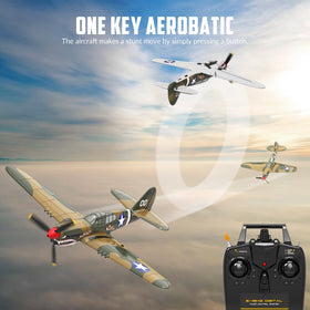 VolantexRC P40 remote control range enabling outdoor flying with friends.