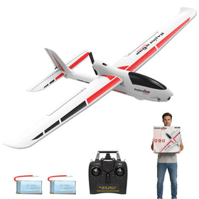 VolantexRC Ranger600 glider, aft view, shows stable flight in light wind