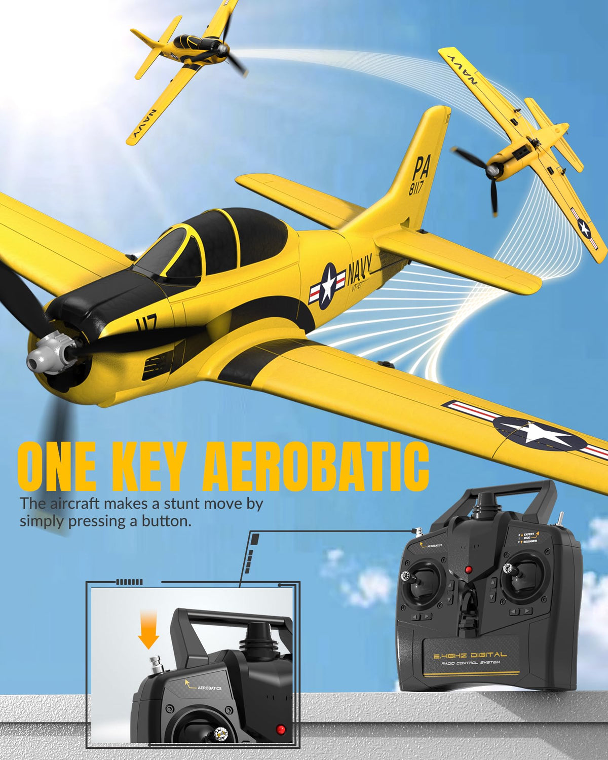 VolantexRC RTF box showcases ready-to-fly setup and quick starts.