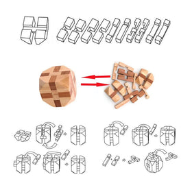 VolksRose 3D puzzle box — intricate assembly encouraging careful observation and logic.