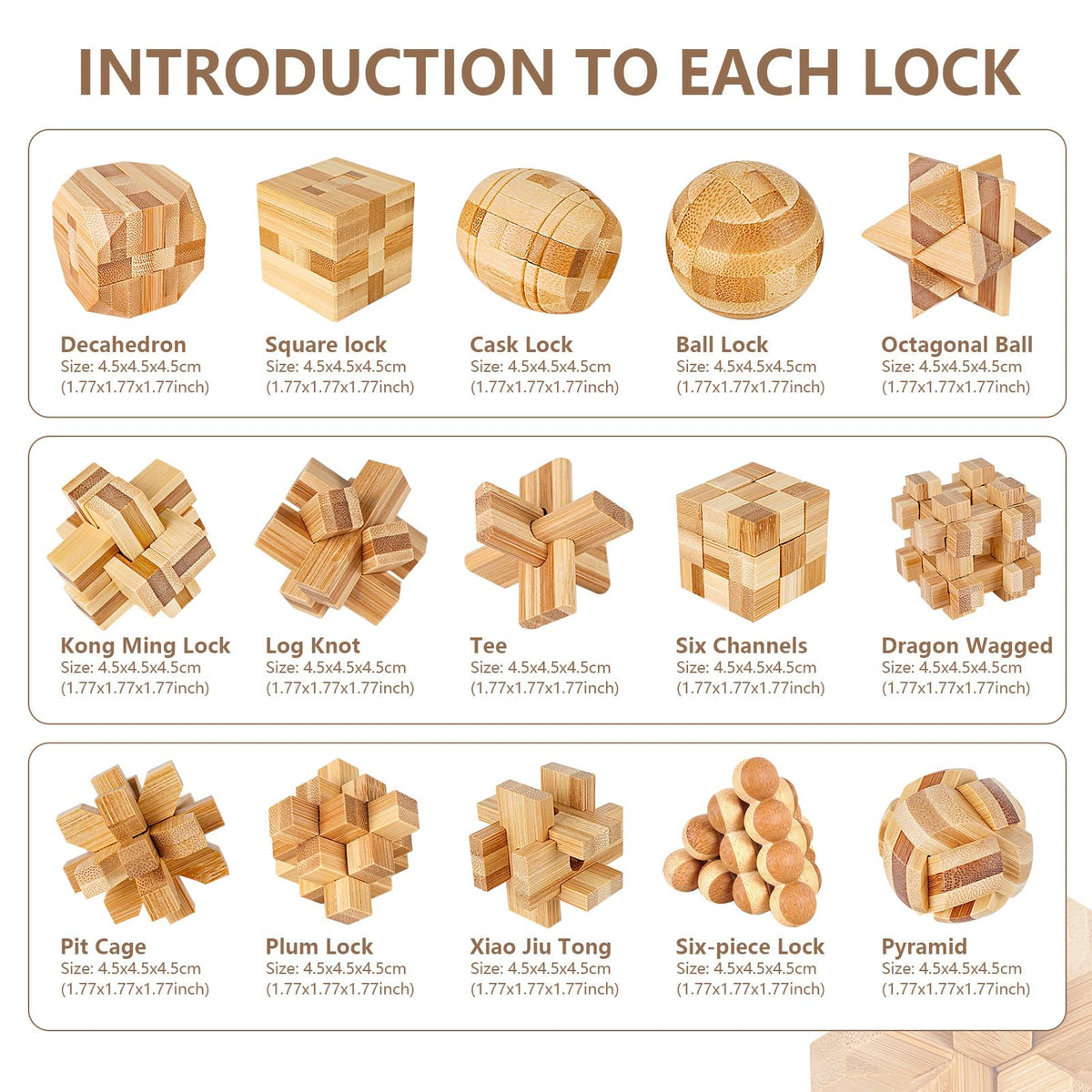 VolksRose tenon-assembly puzzle highlighting clever construction and logic challenge.