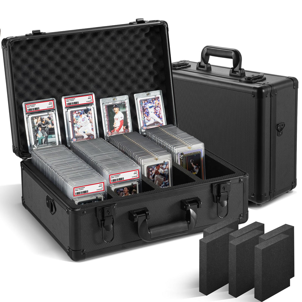 Vollicaifit graded card storage case outer shell protects slabs during transport.