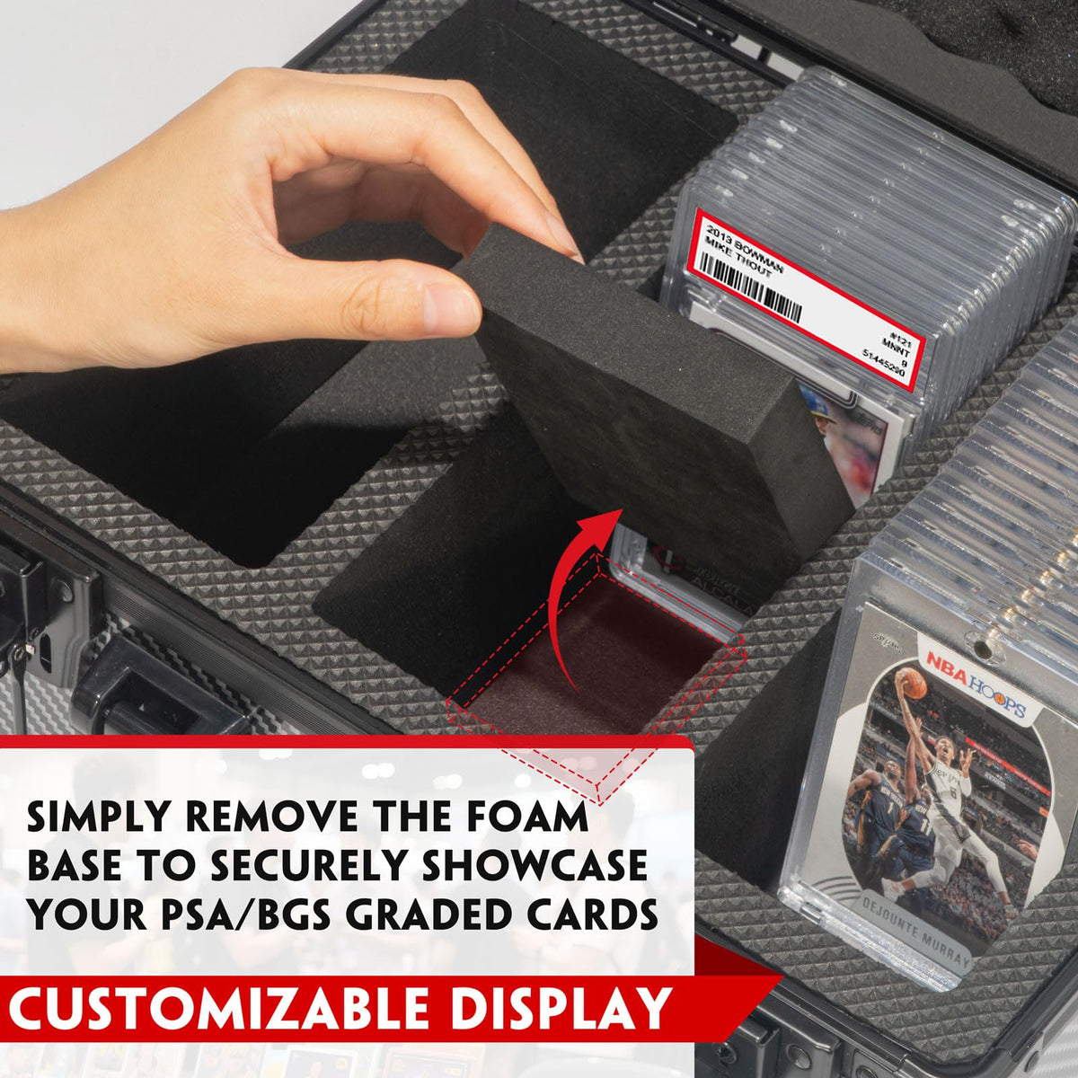 Vollicaifit tamper-proof lock system secures high-value collections.