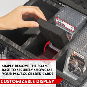 Vollicaifit tamper-proof lock system secures high-value collections.