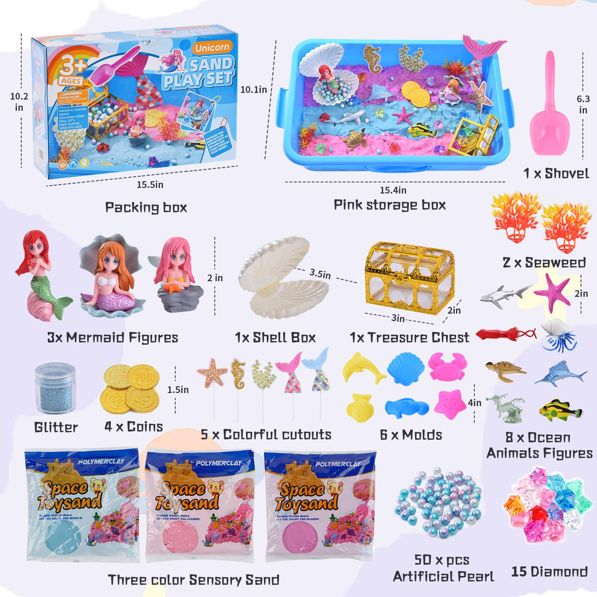 Volmop eight ocean creatures invite imaginative world-building undersea adventures.