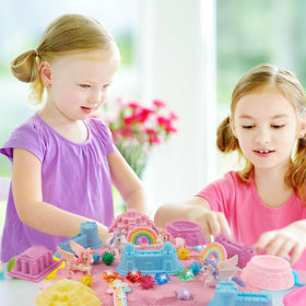 Volmop Unicorn Rainbow Crystals add sparkle to play scenes.