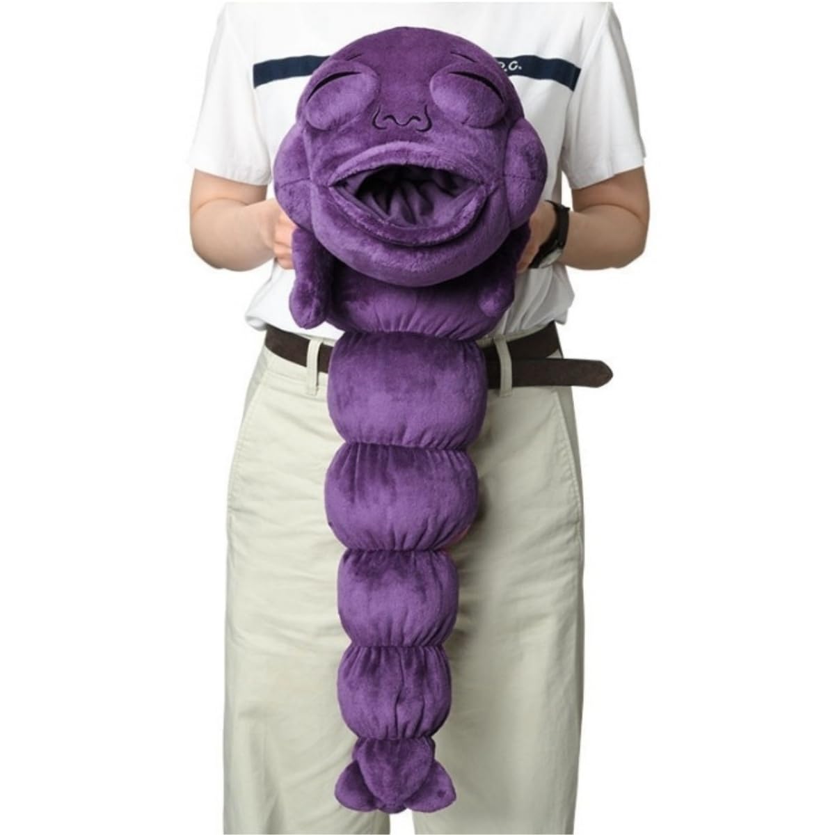 Volrath Jujutsu Toji plush character detail highlighting outfit and weapon authenticity.