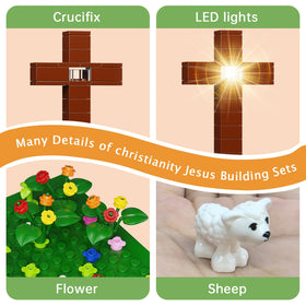 VONADO educational blocks spark imagination while building biblical figures.