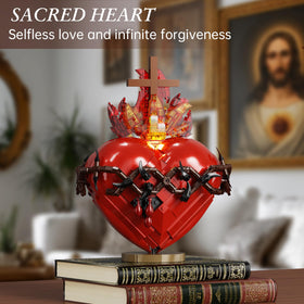 VONADO Sacred Heart build reveals wounds and blood drops for devotional modeling.