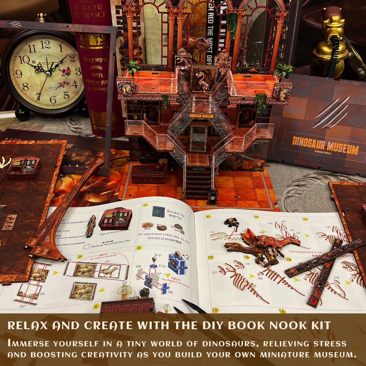 VORATHIS detailed dinosaur models invite exploration and imaginative storytelling