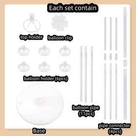 VORPVAOE balloon stand decor ideas for various celebrations.