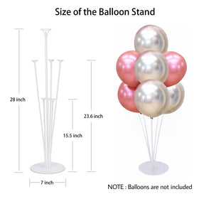 VORPVAOE balloon stand poles showing vertical display potential.