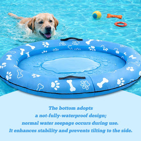 Vortexain bottom water-pass-through fabric helps keep dogs cool while resting