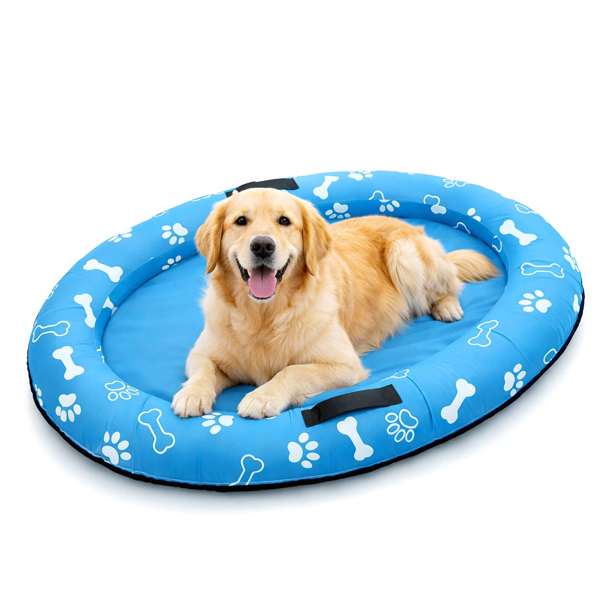 Vortexain inflatable float stores compactly for trips to pools, lakes, or beaches