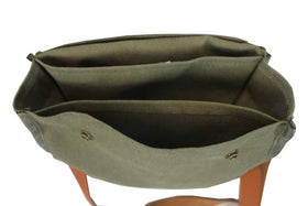 Vosariy aged-effect prop bag enhances Indiana Jones cosplay scenes.