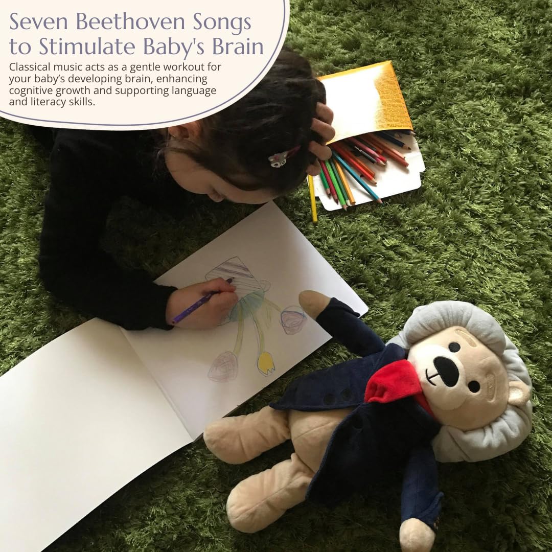 Vosego Ludwig bear plays seven Beethoven pieces for early musical discovery.