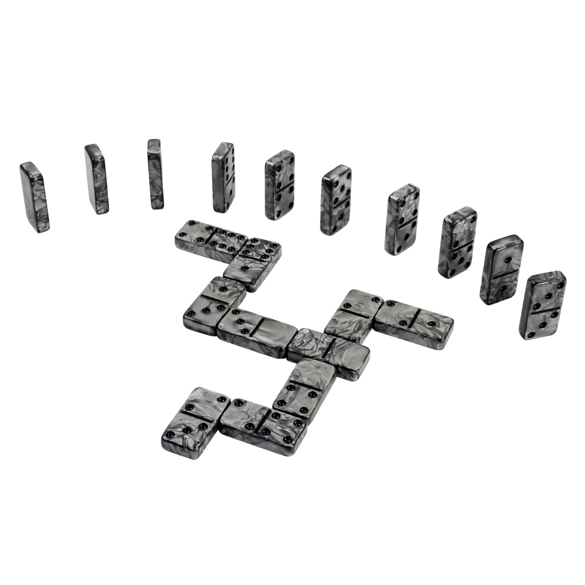 Vovotuzzi double six set includes an instruction booklet for quick learning.