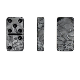 Vovotuzzi double six dominoes with a polished surface for smooth handling.