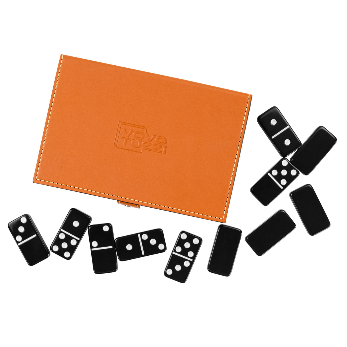 Vovotuzzi domino set supports 2 to 8 players for various ages
