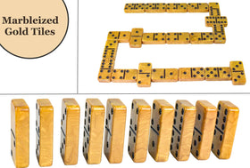 Vovotuzzi thick acrylic domino tiles ensure durable, stable handling
