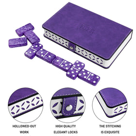 Vovotuzzi dominos case keeps tiles organized during travel