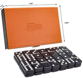 Vovotuzzi portable domino case for easy on-the-go games