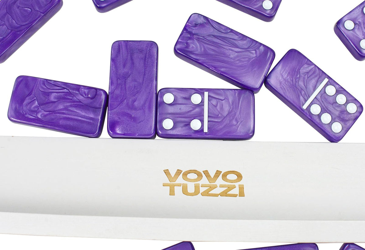 Vovotuzzi double six dominoes provide classic gameplay for all ages.