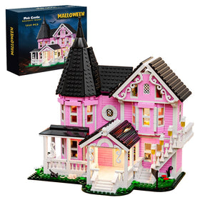 Voxifyx Pink Palace front view shows vibrant blocks for imaginative play.