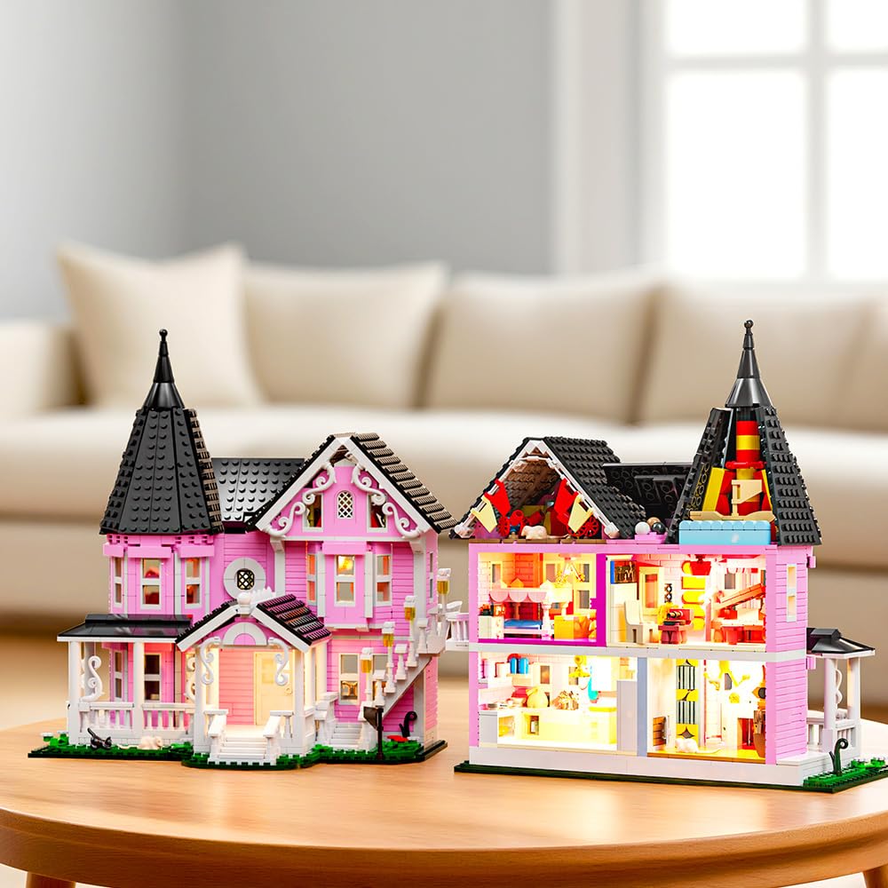 Voxifyx Pink Palace lighting kit adds warm ambience for celebrations and play.