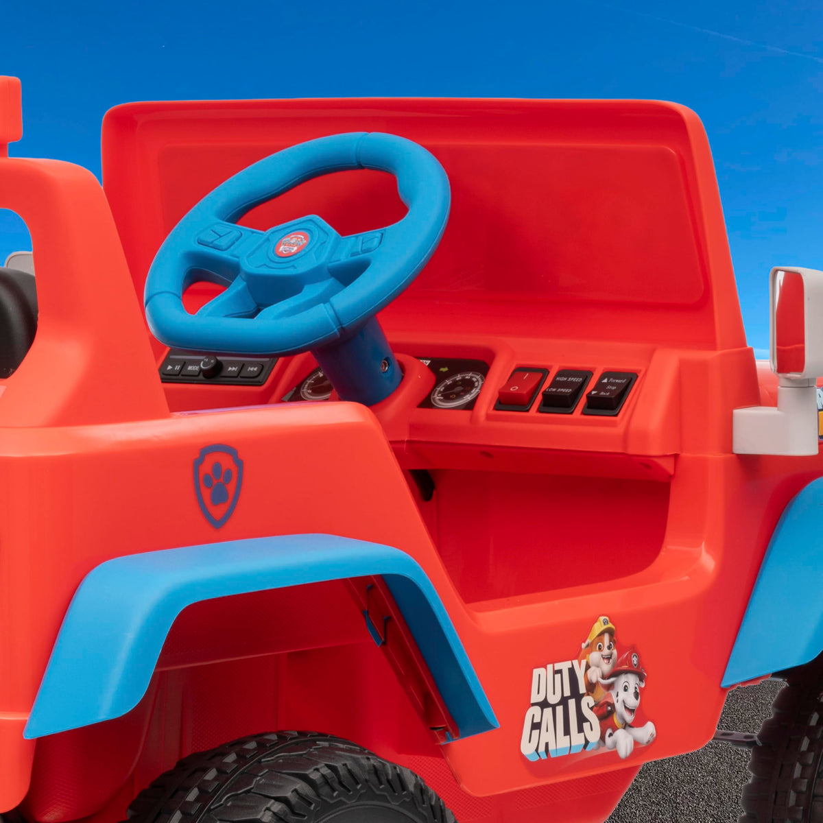Voyager Paw Patrol durable wheels supporting smooth rides on various surfaces