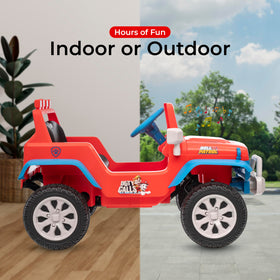Voyager Paw Patrol 12V car with press-button start for easy driving