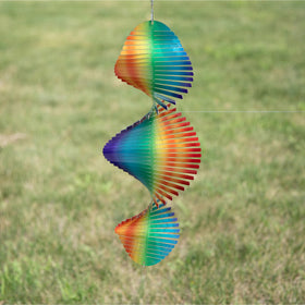 VP Home rainbow spinner for patio and garden—colorful outdoor accent.