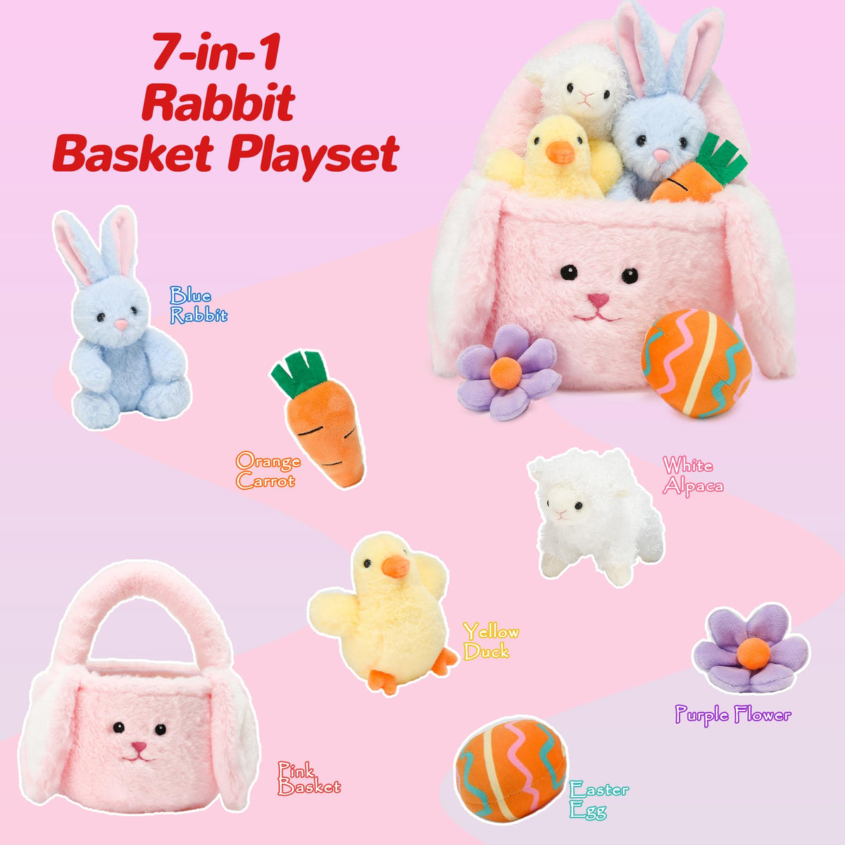 Vposyako carrot plush helps spark kids' role-play adventures