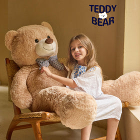 Vposyako Giant Teddy Bear life-size 4ft in-room display inspires cozy moments
