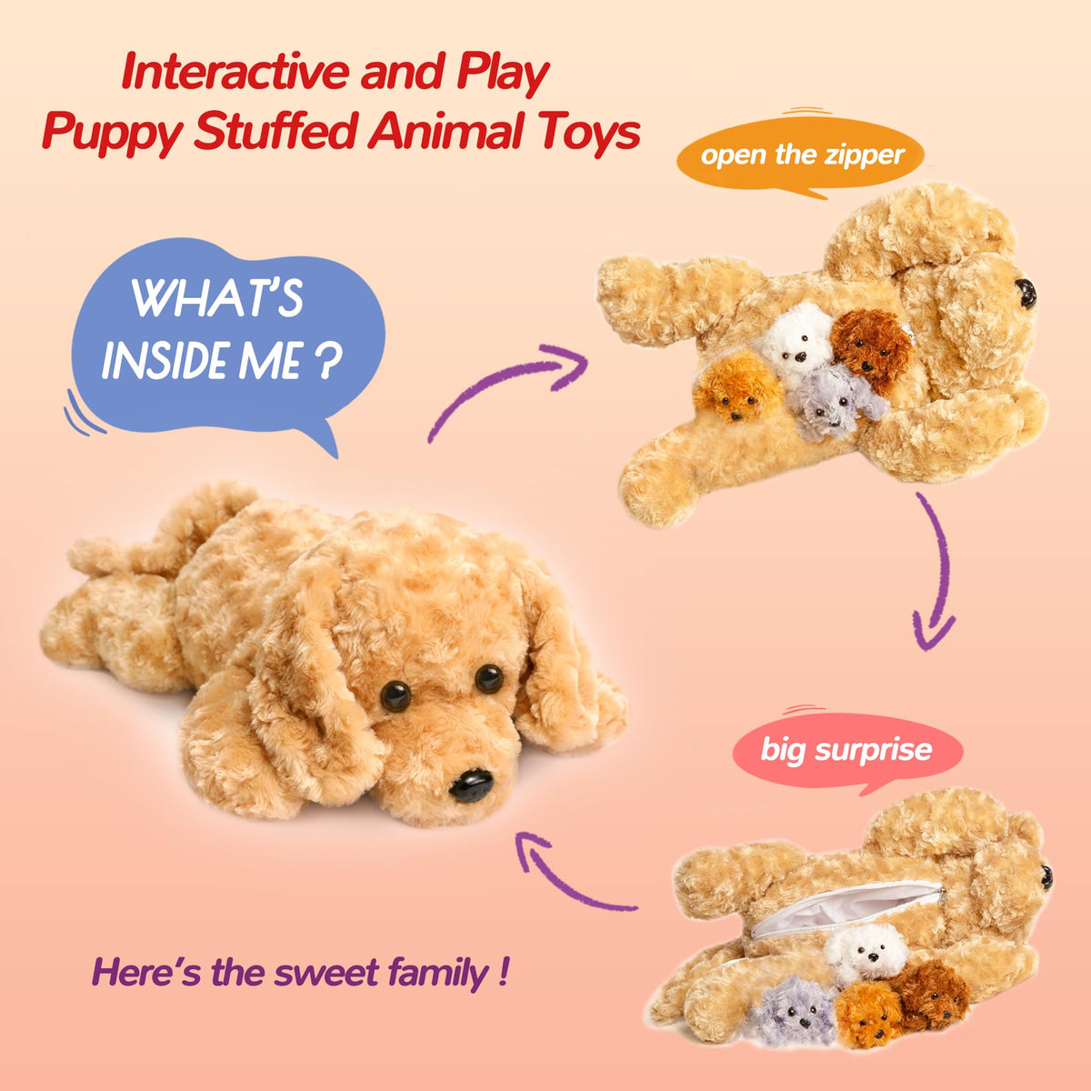 Vposyako gift-ready dog toy set suitable for birthdays and holidays.