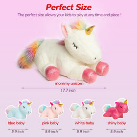 Vposyako unicorn playset in a bedroom decor setup suitable for gifts