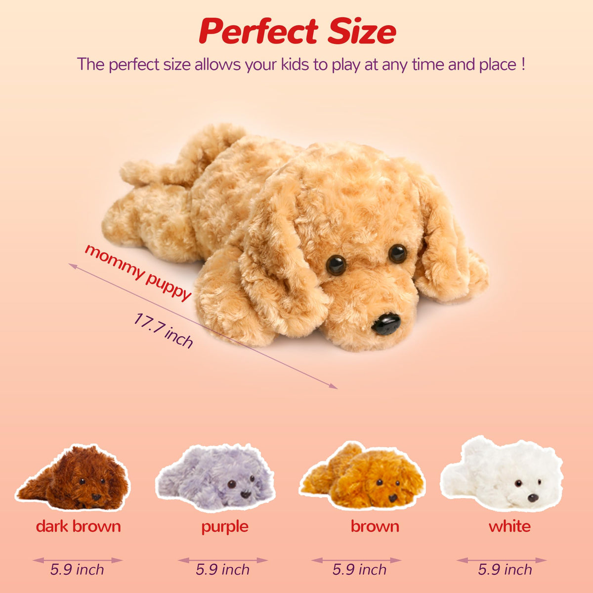 Vposyako imaginative play with dogs sparks creativity during playtime.