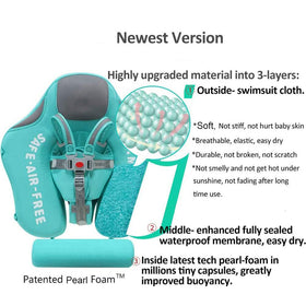 VQ-Ant Mambobaby float uses cotton mesh crotch for comfort.